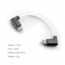 Кабель DD HiFi TC05 L (Type-C - Type-C) (L-образный)
