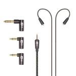 Universal MMCX Balanced Audio Cable with adapter set