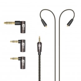 Universal MMCX Balanced Audio Cable with adapter set